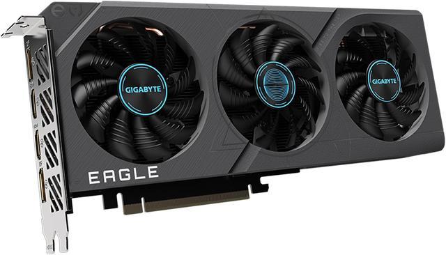 GIGABYTE GeForce RTX 4060 EAGLE OC 8G Graphics Card, 3x WINDFORCE Fans, 8GB  128-bit GDDR6, GV-N4060EAGLE OC-8GD Video Card