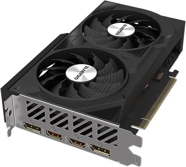 Alt view image 5 of 10 - GIGABYTE GeForce RTX 4060 WINDFORCE OC 8G Graphics Card, 2x WINDFORCE Fans, 8GB 128-bit GDDR6, GV-N4060WF2OC-8GD  Video Card
