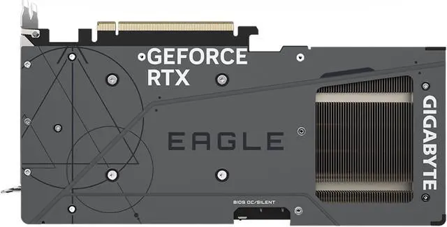 Alt view image 5 of 10 - GIGABYTE GeForce RTX 4070 Ti EAGLE OC 12G (rev. 2.0) Graphics Card, 3x WINDFORCE Fans, 12GB 192-bit GDDR6X, GV-N407TEAGLE OC-12GD Rev2.0 Video Card