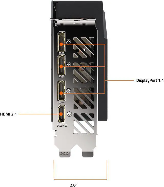Alt view image 9 of 10 - GIGABYTE GeForce RTX 4070 Ti EAGLE OC 12G (rev. 2.0) Graphics Card, 3x WINDFORCE Fans, 12GB 192-bit GDDR6X, GV-N407TEAGLE OC-12GD Rev2.0 Video Card