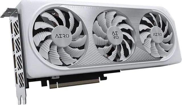 Alt view image 4 of 11 - GIGABYTE GeForce RTX 4060 Ti AERO OC 16G Graphics Card, 3x WINDFORCE Fans, 16GB 128-bit GDDR6, GV-N406TAERO OC-16GD Video Card