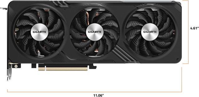 Alt view image 3 of 11 - GIGABYTE GeForce RTX 4060 Ti GAMING OC 16G Graphics Card, 3x WINDFORCE Fans, 16GB 128-bit GDDR6, GV-N406TGAMING OC-16GD Video Card