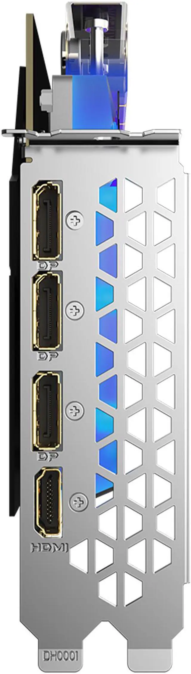 Alt view image 7 of 10 - GIGABYTE AORUS GeForce RTX 4070 Ti 12GB XTREME WATERFORCE WB Graphics Card, WATERFORCE Water Block Cooling System, 12GB 192-bit GDDR6X, GV-N407TAORUSX WB-12GD Video Card