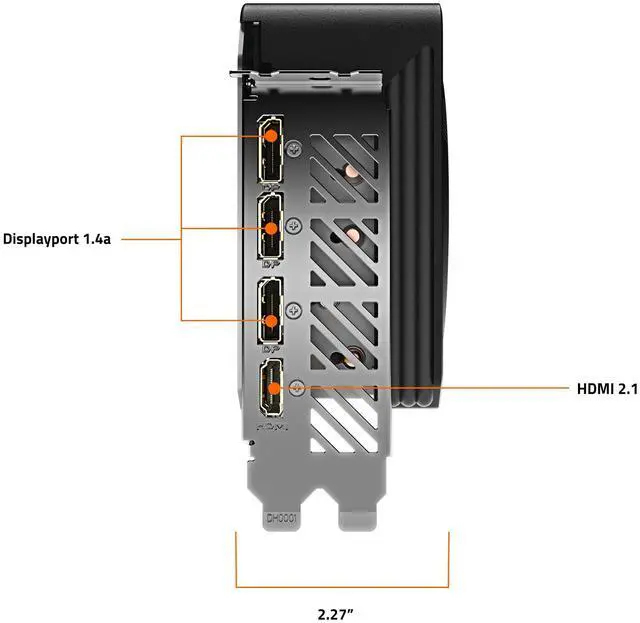 Alt view image 8 of 11 - GIGABYTE GeForce RTX 4070 Ti GAMING OC V2 12G Graphics Card, 3x WINDFORCE Fans, 12GB 192-bit GDDR6X, GV-N407TGAMING OCV2-12GD Video Card
