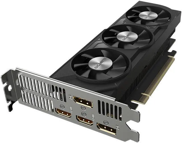 Alt view image 7 of 8 - GIGABYTE GeForce RTX 4060 OC Low Profile 8G Graphics Card, 3x WINDFORCE Fans, 8GB 128-bit GDDR6, GV-N4060OC-8GL Graphics Card