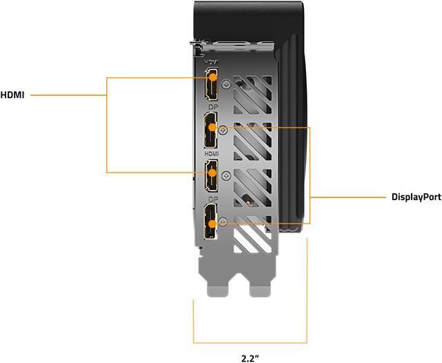 Alt view image 11 of 12 - GIGABYTE Radeon RX 7700 XT GAMING OC 12G Graphics Card, 3x WINDFORCE Fans 12GB 192-bit GDDR6, GV-R77XTGAMING OC-12GD Video Card