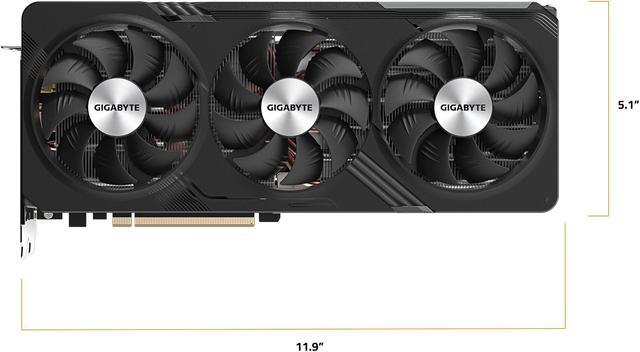 Alt view image 9 of 11 - GIGABYTE Radeon RX 7800 XT GAMING OC 16G Graphics Card, 3x WINDFORCE Fans 16GB 256-bit GDDR6, GV-R78XTGAMING OC-16GD Video Card