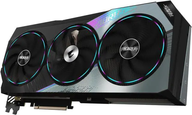 Alt view image 4 of 8 - GIGABYTE AORUS GeForce RTX 4080 SUPER MASTER 16G Graphics Card, 3x WINDFORCE Fans, 16GB 256-bit GDDR6X, GV-N408SAORUS M-16GD Video Card