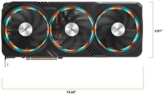 Alt view image 6 of 8 - GIGABYTE GeForce RTX 4080 SUPER GAMING OC 16G Graphics Card, 3x WINDFORCE Fans, 16GB 256-bit GDDR6X, GV-N408SGAMING OC-16GD Video Card
