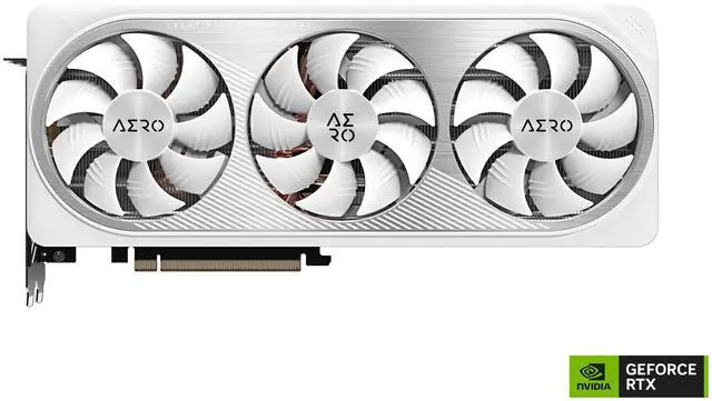 Alt view image 2 of 8 - GIGABYTE GeForce RTX 4070 Ti SUPER AERO OC 16G Graphics Card, 3x WINDFORCE Fans, 16GB 256-bit GDDR6X, GV-N407TSAERO OC-16GD Video Card