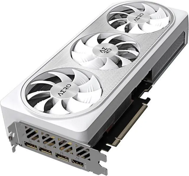 Alt view image 3 of 8 - GIGABYTE GeForce RTX 4070 SUPER AERO OC 12G Graphics Card, 3x WINDFORCE Fans, 12GB 192-bit GDDR6X, GV-N407SAERO OC-12GD Video Card