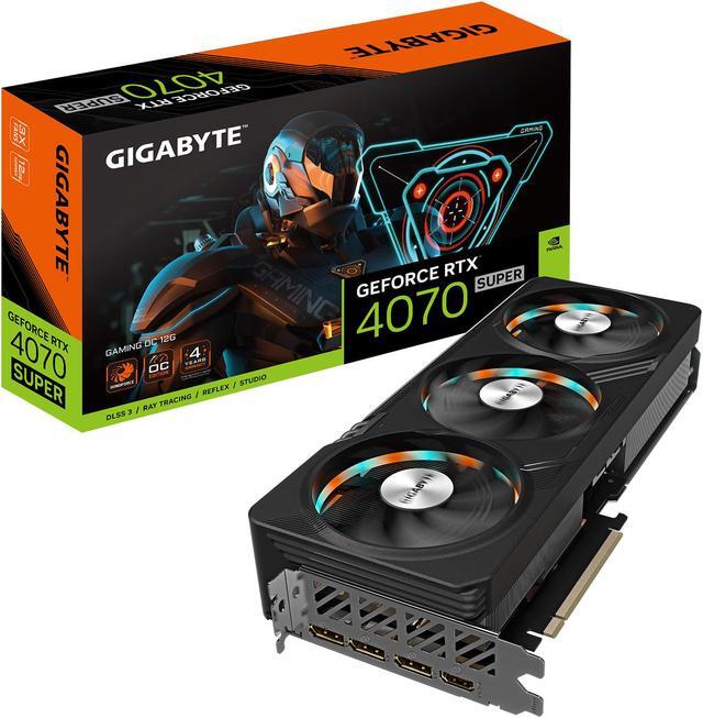 Alt view image 8 of 8 - GIGABYTE GeForce RTX 4070 SUPER GAMING OC 12G Graphics Card, 3x WINDFORCE Fans, 12GB 192-bit GDDR6X, GV-N407SGAMING OC-12GD  Video Card