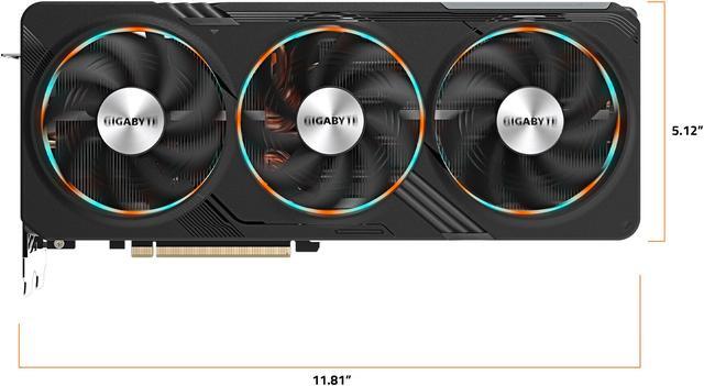 Alt view image 6 of 8 - GIGABYTE GeForce RTX 4070 SUPER GAMING OC 12G Graphics Card, 3x WINDFORCE Fans, 12GB 192-bit GDDR6X, GV-N407SGAMING OC-12GD  Video Card