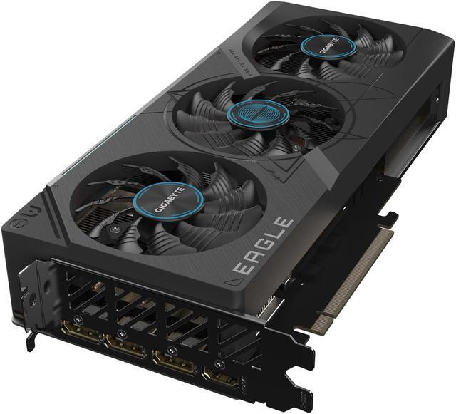 Alt view image 5 of 8 - GIGABYTE GeForce RTX 4070 SUPER EAGLE OC 12G Graphics Card, 3x WINDFORCE Fans, 12GB 192-bit GDDR6X, GV-N407SEAGLE OC-12GD? Video Card