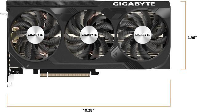 Alt view image 6 of 8 - GIGABYTE GeForce RTX 4070 SUPER WINDFORCE OC 12G Graphics Card, 3x WINDFORCE Fans, 12GB 192-bit GDDR6X, GV-N407SWF3OC-12GD  Video Card