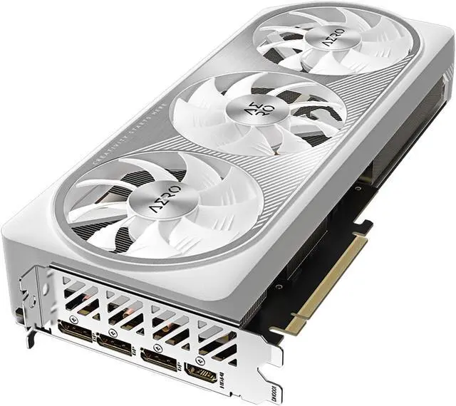Alt view image 4 of 8 - GIGABYTE GeForce RTX 4070 AERO OC V2 12G Graphics Card, 3x WINDFORCE Fans, 12GB 192-bit GDDR6X, GV-N4070AERO OCV2-12GD Video Card