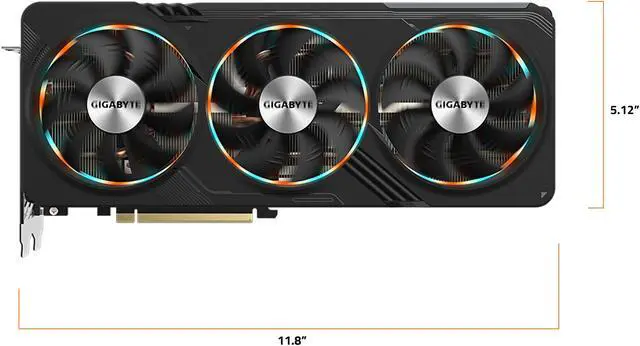 Alt view image 6 of 8 - GIGABYTE GeForce RTX 4070 GAMING OC V2 12G Graphics Card, 3x WINDFORCE Fans, 12GB 192-bit GDDR6X, GV-N4070GAMING OCV2-12GD Video Card