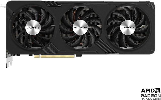 GIGABYTE Radeon RX 7600 XT GAMING OC 16G Graphics Card, 3x WINDFORCE Fans  16GB 128-bit GDDR6, GV-R76XTGAMING OC-16GD Video Card