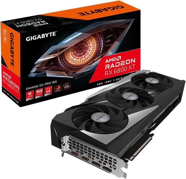 Alt view image 8 of 8 - GIGABYTE Radeon RX 6800 XT GAMING OC PRO 16G Graphics Card, WINDFORCE 3X Cooling System, 16GB 256-bit GDDR6, GV-R68XTGAMINGOCPRO-16GD Video Card