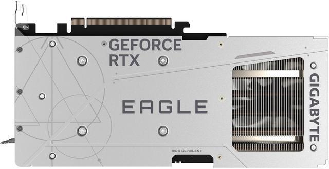 Alt view image 3 of 8 - GIGABYTE GeForce RTX 4070 Ti SUPER EAGLE OC ICE 16G Graphics Card, 3x WINDFORCE Fans, 16GB 256-bit GDDR6X, GV-N407TSEAGLE OC ICE-16GD Video Card