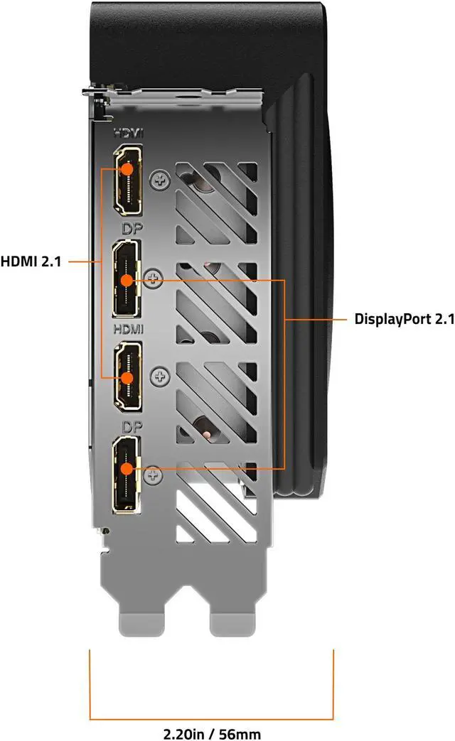 Alt view image 6 of 7 - GIGABYTE Radeon RX 7900 GRE GAMING OC 16G Graphics Card, 3x WINDFORCE Fans 16GB 256-bit GDDR6, GV-R79GREGAMING OC-16GD Video Card