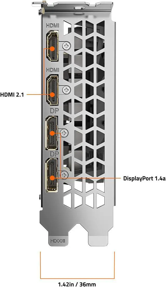 Alt view image 6 of 7 - GIGABYTE WINDFORCE GeForce RTX 3050 6GB GDDR6 PCI Express 4.0 x8 ATX Graphics Card GV-N3050WF2OC-6GD