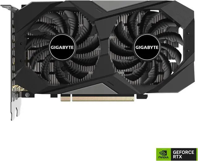 Alt view image 2 of 7 - GIGABYTE WINDFORCE GeForce RTX 3050 6GB GDDR6 PCI Express 4.0 x8 ATX Graphics Card GV-N3050WF2OC-6GD