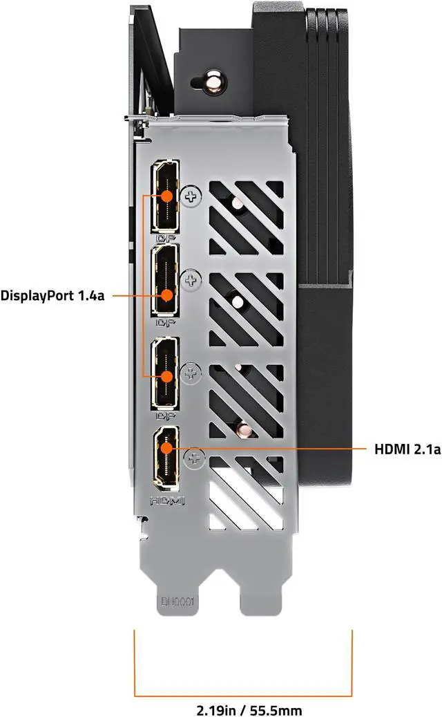 Alt view image 7 of 8 - GIGABYTE GeForce RTX­­ 4070 Ti SUPER WINDFORCE MAX OC 16G Graphics Card, 3x WINDFORCE Fans, 16GB 256-bit GDDR6X, GV-N407TSWF3MAX OC-16GD Video Card