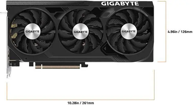 Alt view image 6 of 8 - GIGABYTE GeForce RTX 4070 WINDFORCE OC V2 12GB GDDR6 PCI Express 4.0 x16 ATX Graphics Card GV-N4070WF3OCV2-12GD