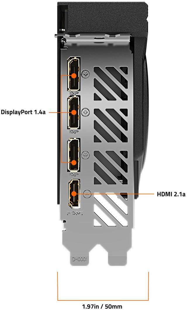 Alt view image 7 of 8 - GIGABYTE GeForce RTX 4070 WINDFORCE OC V2 12GB GDDR6 PCI Express 4.0 x16 ATX Graphics Card GV-N4070WF3OCV2-12GD