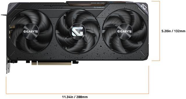 Alt view image 4 of 5 - GIGABYTE Gaming Radeon RX 9070 XT 16GB GDDR6 PCI Express 5.0 x16 Graphics Card GV-R9070XTGAMING-16GD