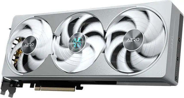 Alt view image 7 of 9 - GIGABYTE AERO GeForce RTX 5080 16GB GDDR7 PCI Express 5.0 Graphics Card GV-N5080AERO OC-16GD
