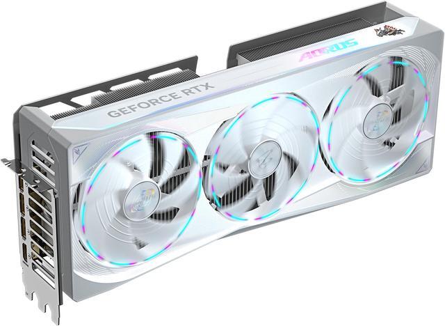 Alt view image 3 of 10 - GIGABYTE AORUS GeForce RTX 5080 16GB GDDR7 PCI Express 5.0 ATX Graphics Card GV-N5080AORUSM ICE-16G