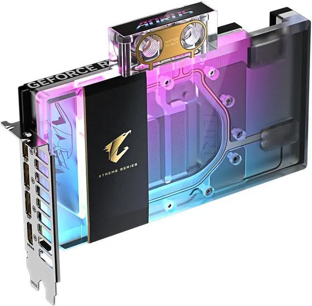 Alt view image 3 of 10 - GIGABYTE AORUS GeForce RTX 5080 16GB GDDR7 PCI Express 5.0 ATX Graphics Card GV-N5080AORUSX WB-16GD