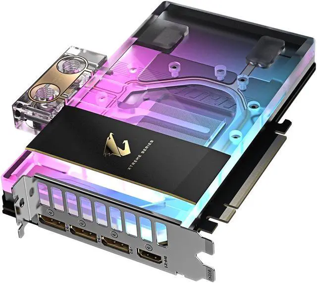 Alt view image 8 of 10 - GIGABYTE AORUS GeForce RTX 5080 16GB GDDR7 PCI Express 5.0 ATX Graphics Card GV-N5080AORUSX WB-16GD