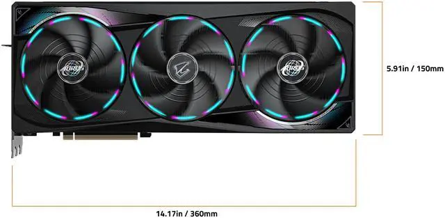 Alt view image 6 of 8 - GIGABYTE AORUS GeForce RTX 5090 32GB GDDR7 PCI Express 5.0 ATX Graphics Card GV-N5090AORUS M-32GD