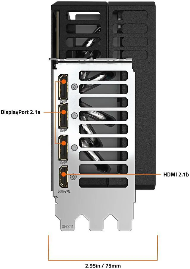 Alt view image 7 of 8 - GIGABYTE AORUS GeForce RTX 5090 32GB GDDR7 PCI Express 5.0 ATX Graphics Card GV-N5090AORUS M-32GD