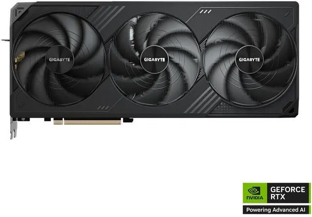 Alt view image 2 of 8 - GIGABYTE WINDFORCE GeForce RTX 5090 32GB GDDR7 PCI Express 5.0 ATX Graphics Card GV-N5090WF3OC-32GD