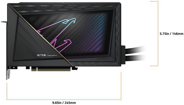 Alt view image 6 of 8 - GIGABYTE AORUS GeForce RTX 5090 32GB GDDR7 PCI Express 5.0 ATX Graphics Card GV-N5090AORUSX W-32GD