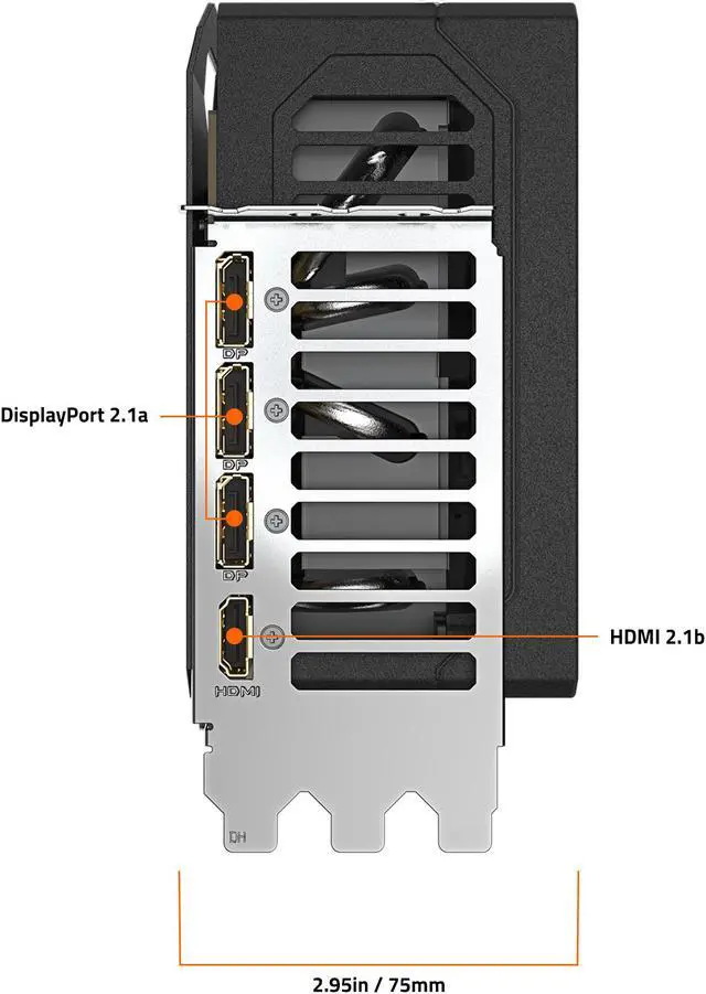 Alt view image 7 of 8 - GIGABYTE AORUS GeForce RTX 5070 Ti 16GB GDDR7 PCI Express 5.0 ATX Graphics Card GV-N507TAORUS M-16GD
