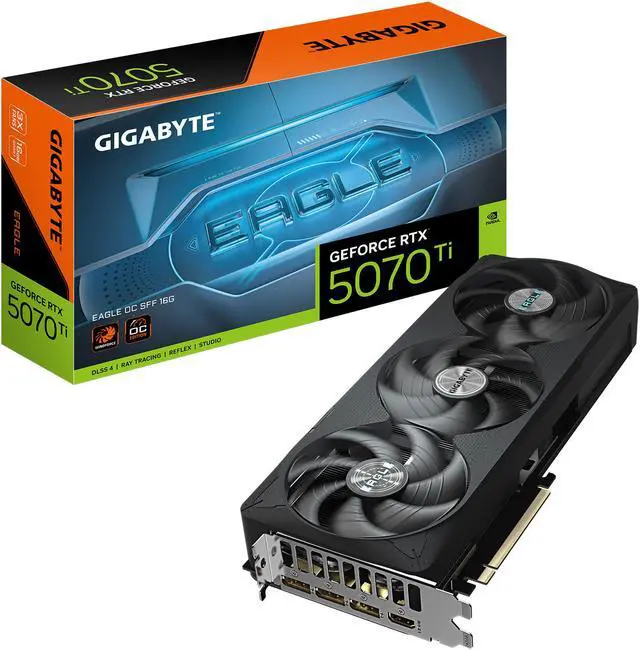 Alt view image 8 of 8 - GIGABYTE Eagle GeForce RTX 5070 Ti 16GB GDDR7 PCI Express 5.0 ATX Graphics Card GV-N507TEAGLE OC-16GD