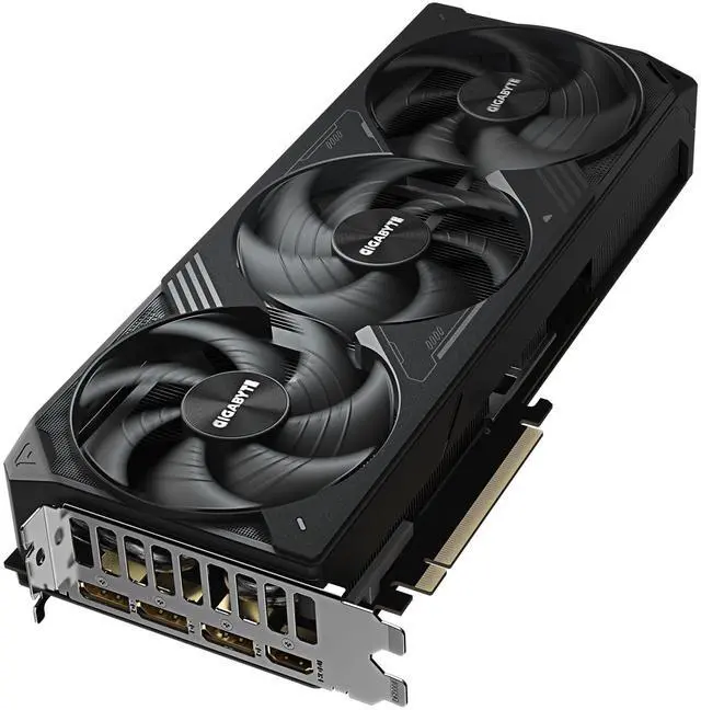 Alt view image 4 of 7 - GIGABYTE WindForce GeForce RTX 5070 Ti 16GB GDDR7 PCI Express 5.0 ATX Graphics Card GV-N507TWF3-16GD