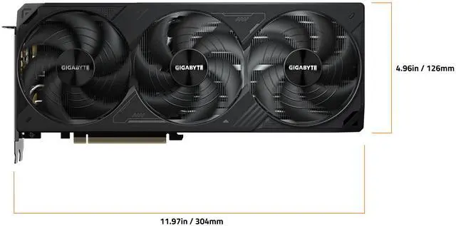 Alt view image 6 of 7 - GIGABYTE WindForce GeForce RTX 5070 Ti 16GB GDDR7 PCI Express 5.0 ATX Graphics Card GV-N507TWF3-16GD