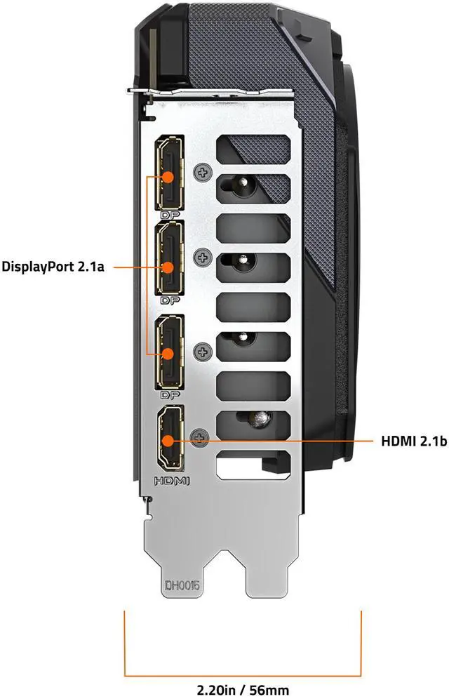 Alt view image 7 of 8 - GIGABYTE Gaming GeForce RTX 5070 12GB GDDR7 PCI Express 5.0 ATX Graphics Card GV-N5070GAMING OC-12GD