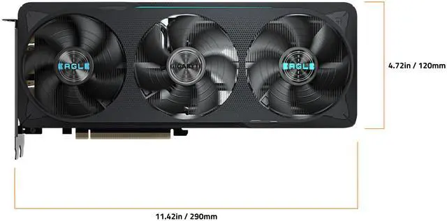 Alt view image 6 of 8 - GIGABYTE Eagle GeForce RTX 5070 12GB GDDR7 PCI Express 5.0 ATX Graphics Card GV-N5070EAGLE OC-12GD