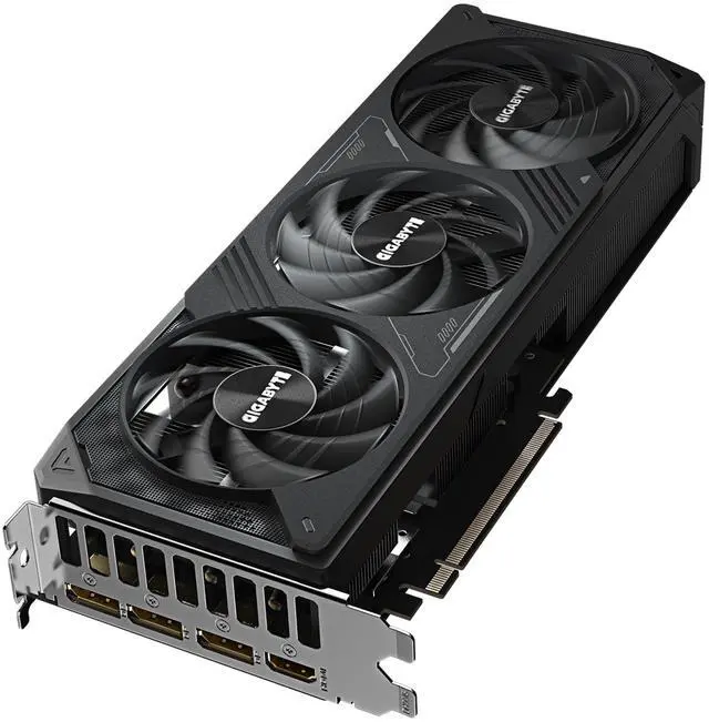 Alt view image 4 of 8 - GIGABYTE WindForce GeForce RTX 5070 12GB GDDR7 PCI Express 5.0 ATX Graphics Card GV-N5070WF3-12GD