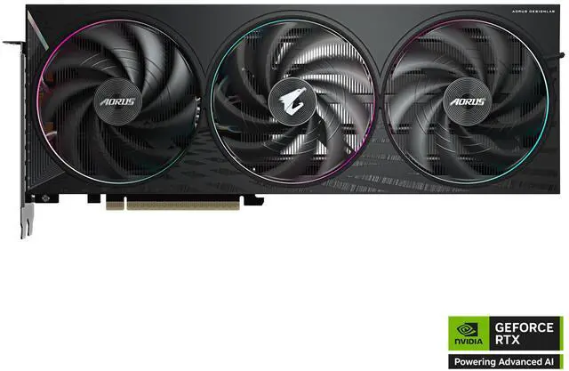 Alt view image 2 of 6 - GIGABYTE AORUS GeForce RTX 5060 Ti 16GB GDDR7 PCI Express 5.0 x8 ATX Graphics Card GV-N506TAORUS E-16GD