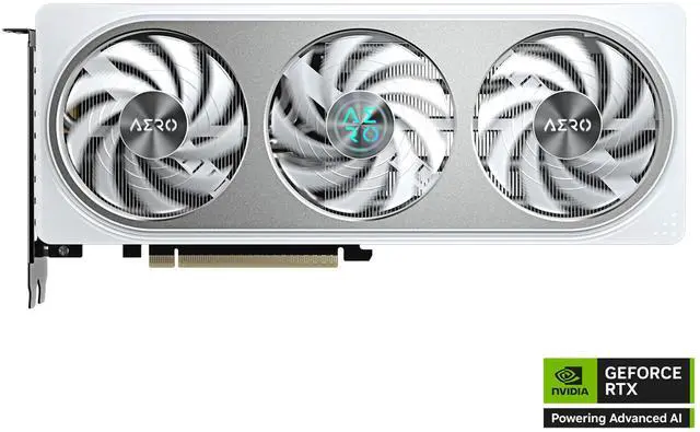 Alt view image 2 of 6 - GIGABYTE AERO GeForce RTX 5060 Ti 16GB GDDR7 PCI Express 5.0 x8 ATX Graphics Card GV-N506TAERO OC-16GD