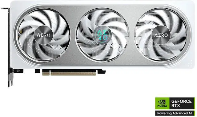 Alt view image 2 of 6 - GIGABYTE AERO GeForce RTX 5060 Ti 8GB GDDR7 PCI Express 5.0 x8 ATX Graphics Card GV-N506TAERO OC-8GD