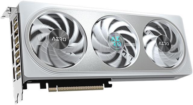 Alt view image 3 of 8 - GIGABYTE AERO GeForce RTX 5060 8GB GDDR7 PCI Express 5.0 Graphics Card GV-N5060AERO OC-8GD
